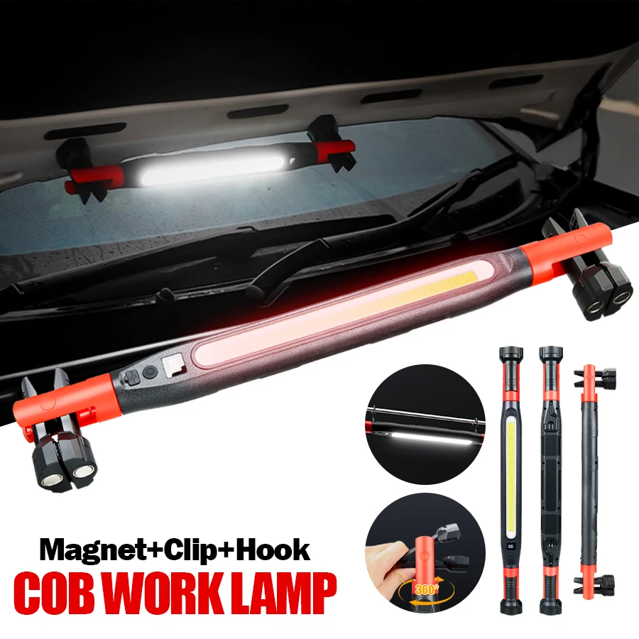 Car Accessories Hanging - Lampada da Lavoro LED Ricaricabile ad