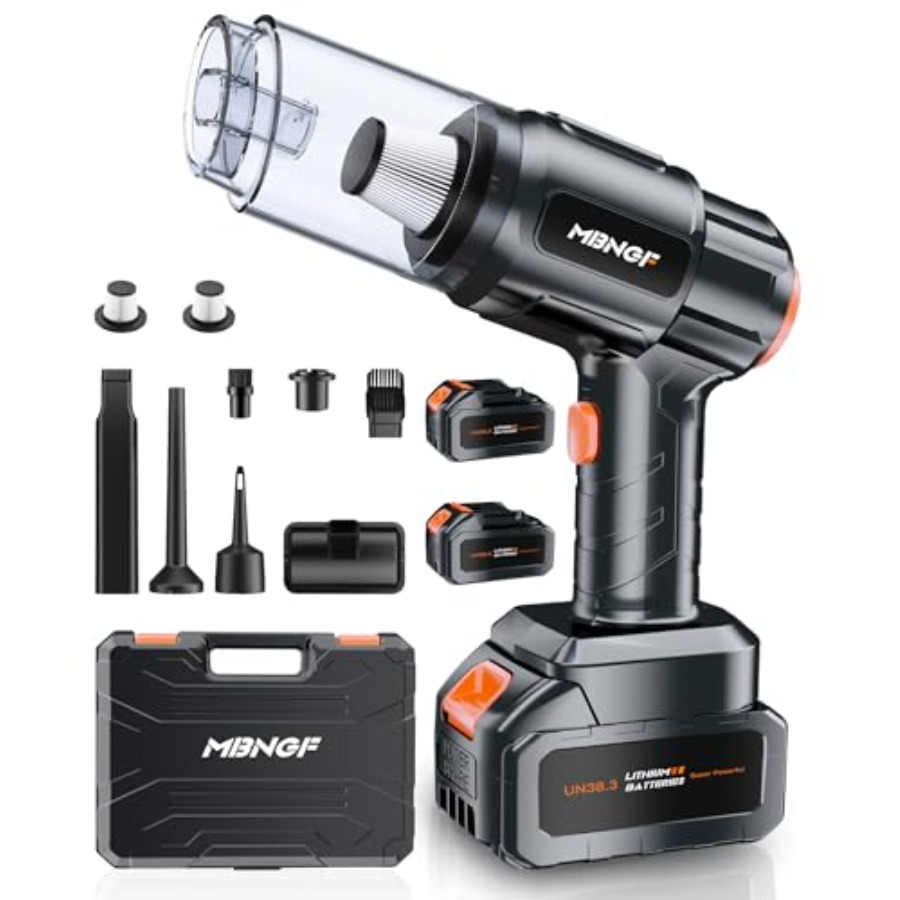 Car Vacuum Cleaner - Aspirapolvere Portatile Senza Fili per Auto