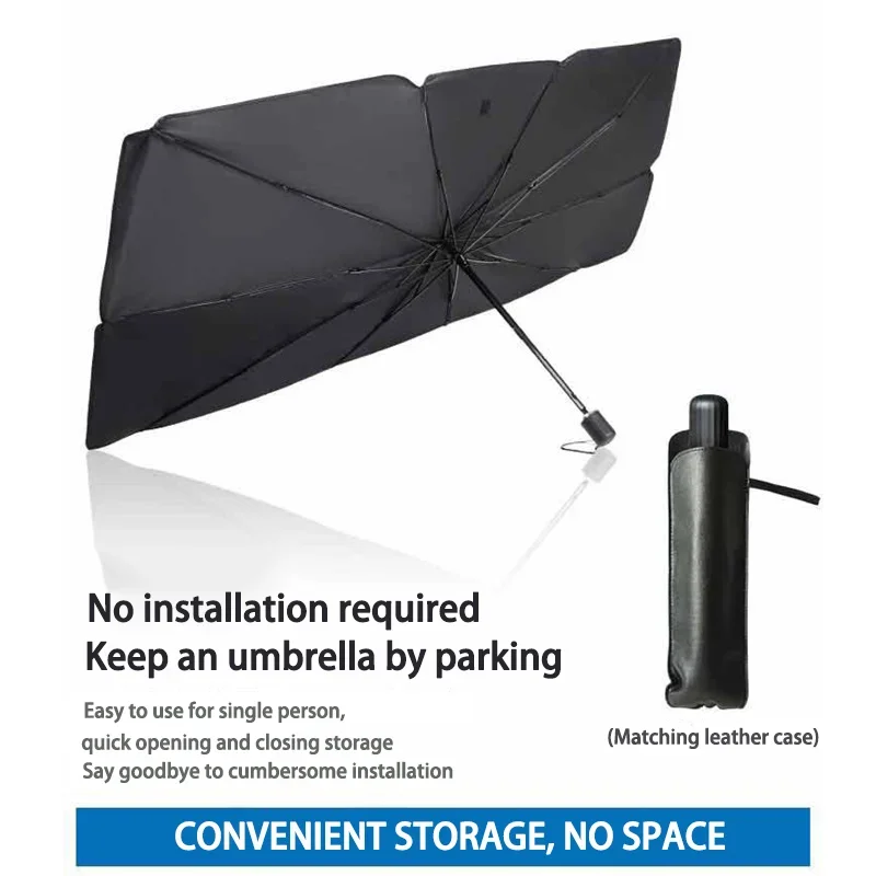 Car Accessories Window - Parasole Pieghevole per Parabrezza Auto, Protezione