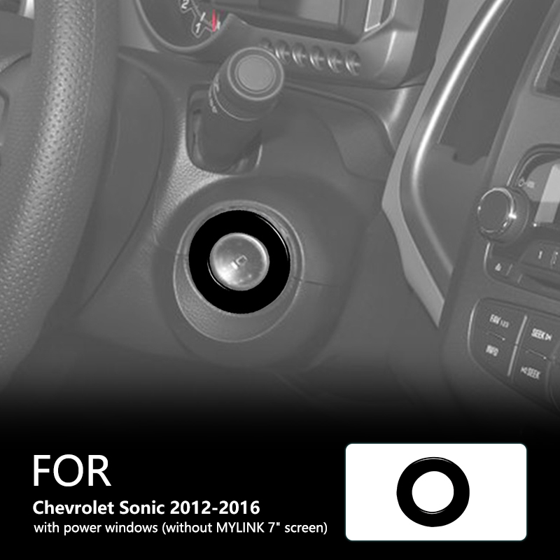 Car Accessories Brand - Per Chevrolet Sonic 2012-2016 Anello di
