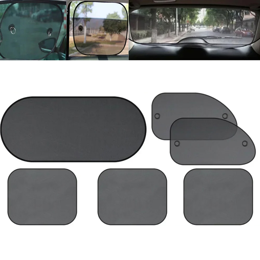 Car Accessories Window - Set di 1 tendina oscurante nera