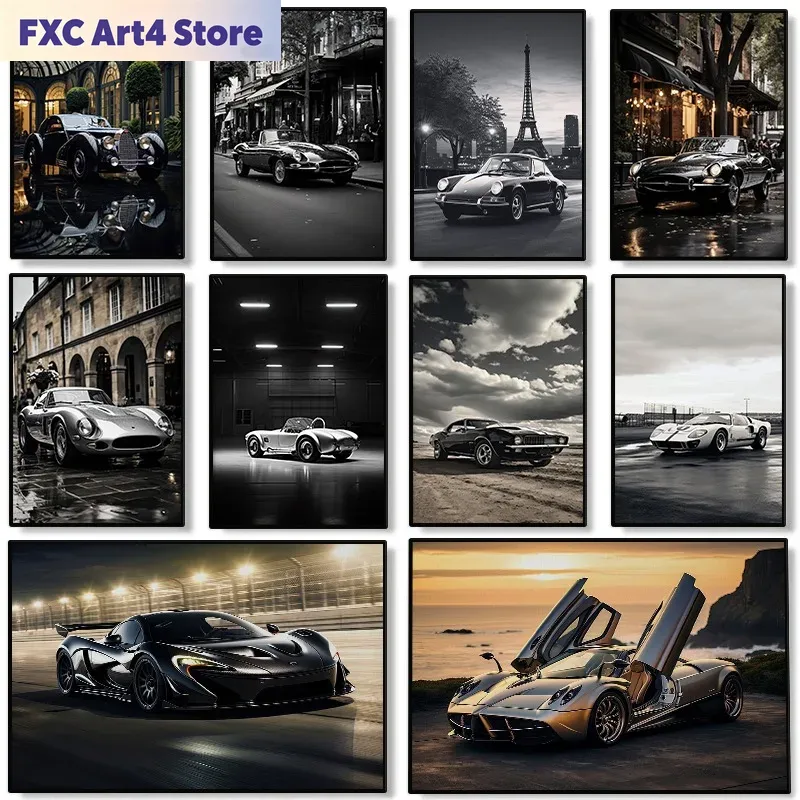 Car Accessories Brand - Poster di Auto di Marca Famosa