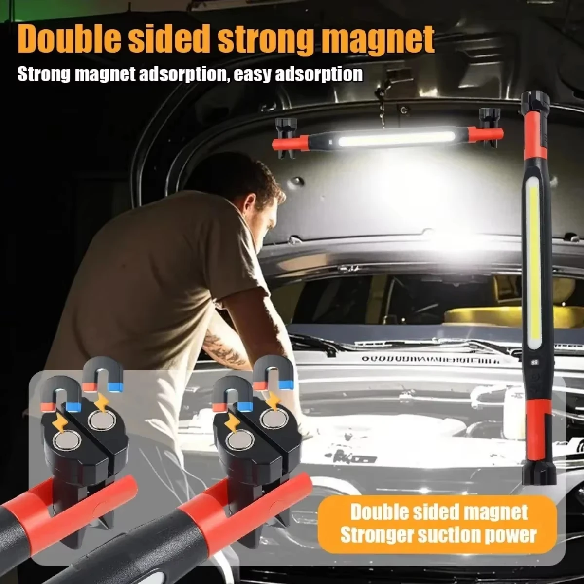 Lampada da Lavoro LED Ricarica - Car Accessories Hanging recensione e prezzo