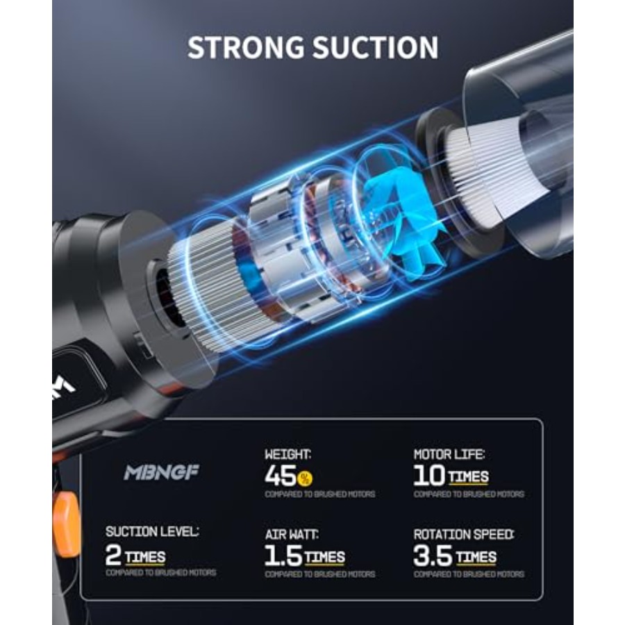 Aspirapolvere Portatile Senza  - Car Vacuum Cleaner recensione e prezzo