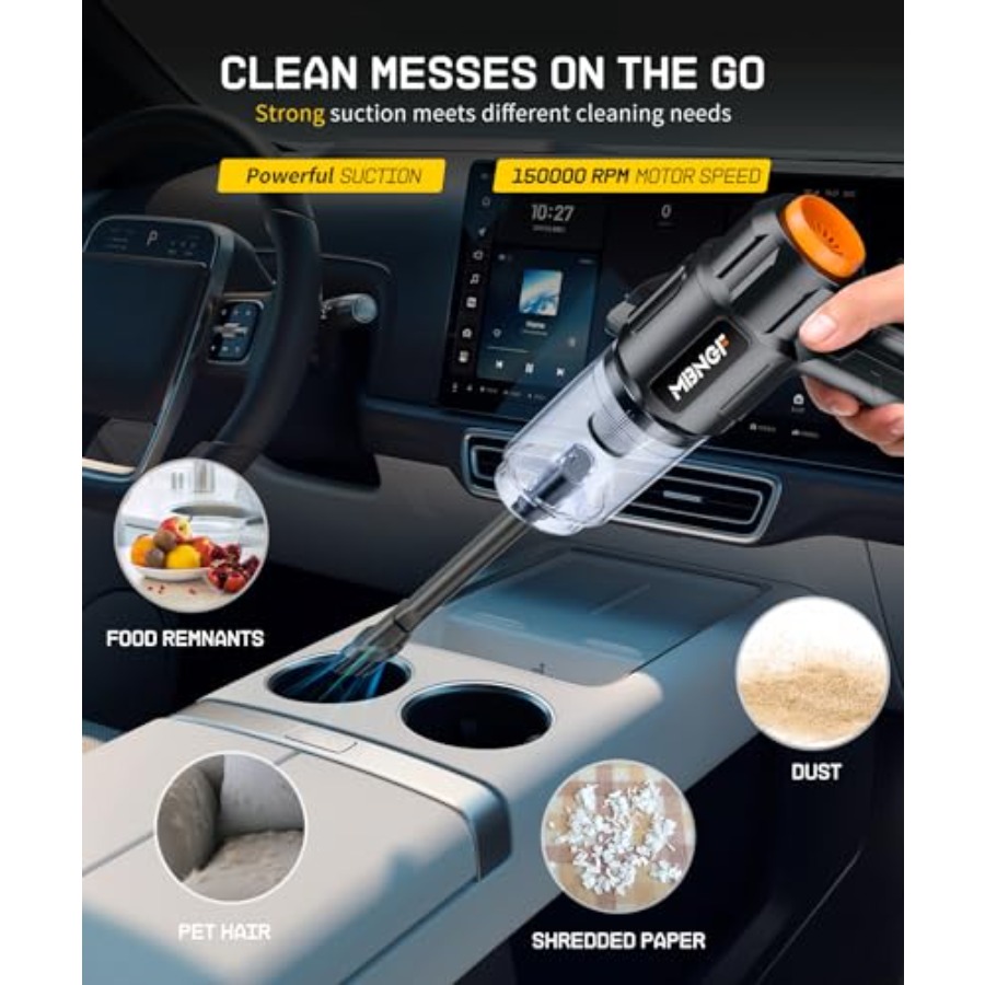 Aspirapolvere Portatile Senza  - Car Vacuum Cleaner recensione e prezzo