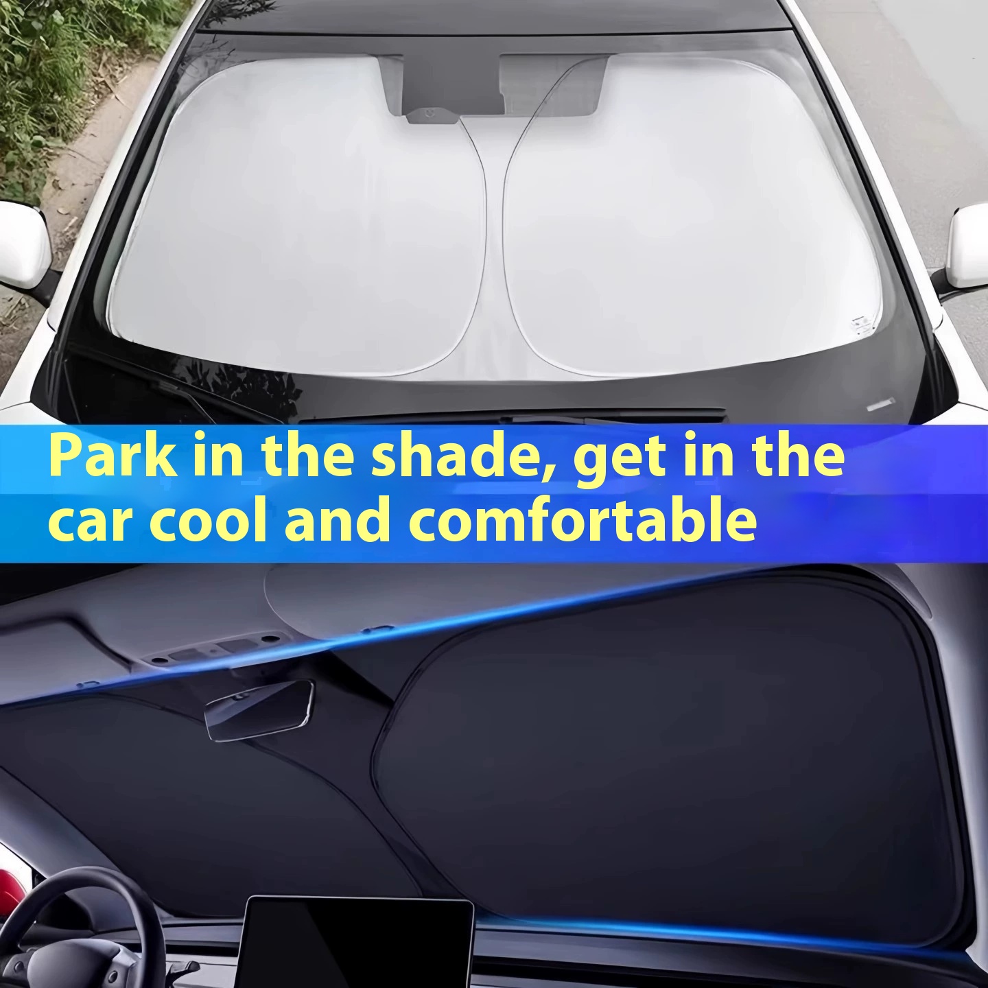 1 Pezzo Parasole per Parabrezz - Car Accessories In Store recensione e prezzo