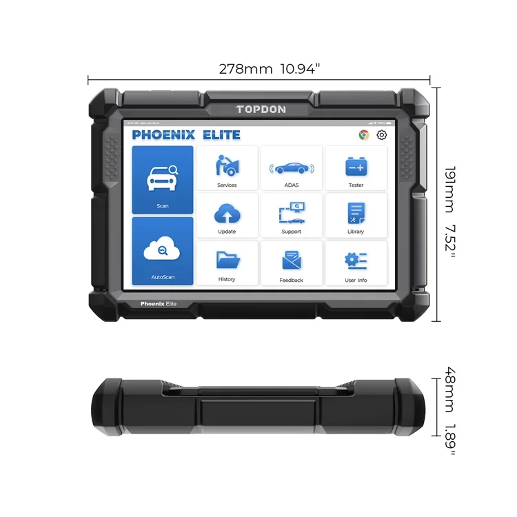 TOPDON PHOENIX ELITE Auto Ecu  - Obd2 Scanner recensione e prezzo