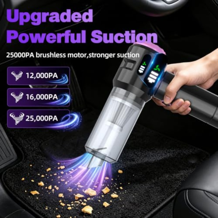Aspirapolvere portatile per au - Car Vacuum Cleaner recensione e prezzo