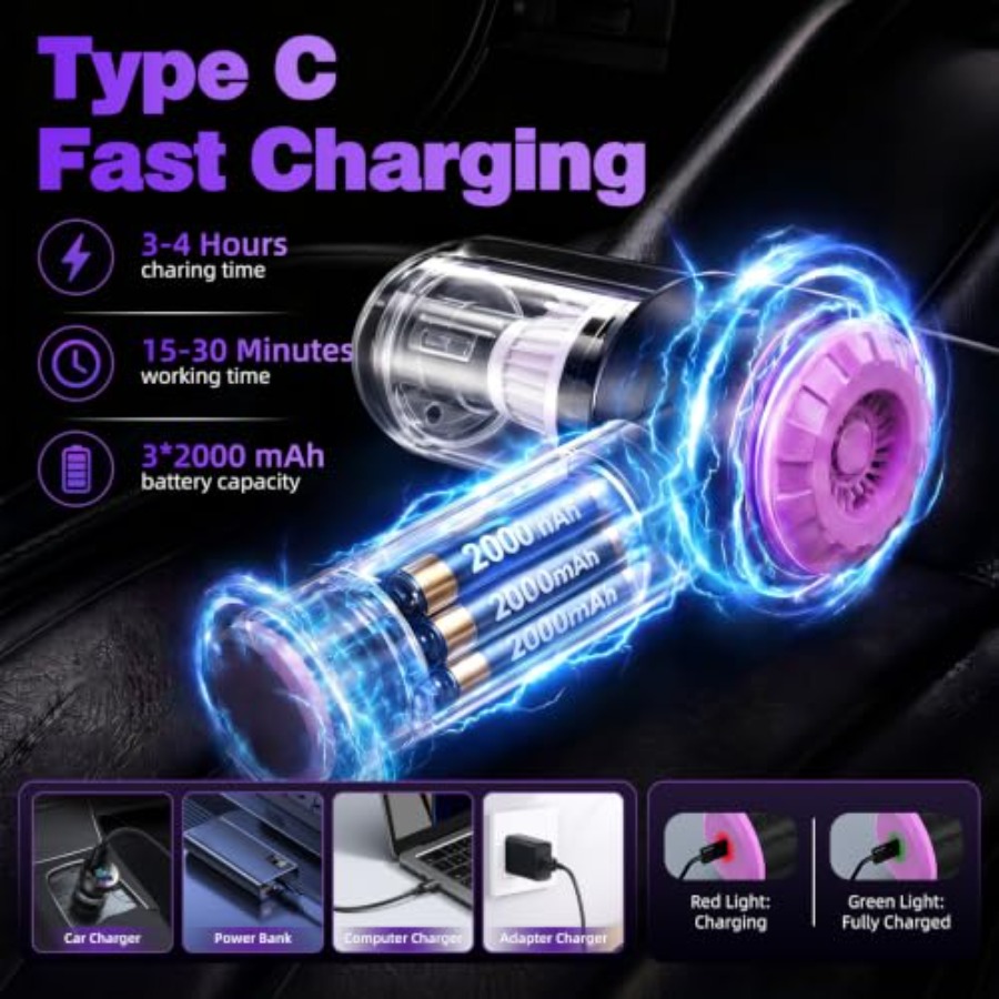 Aspirapolvere portatile per au - Car Vacuum Cleaner recensione e prezzo