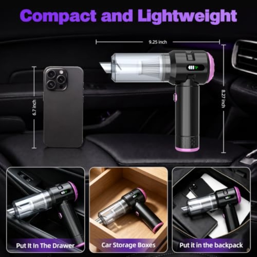 Aspirapolvere portatile per au - Car Vacuum Cleaner recensione e prezzo