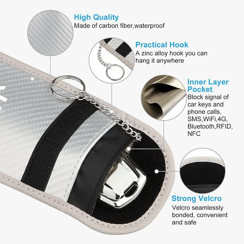 Borsa Portachiavi Auto Bloccas - Car Key Signal Blocker recensione e prezzo