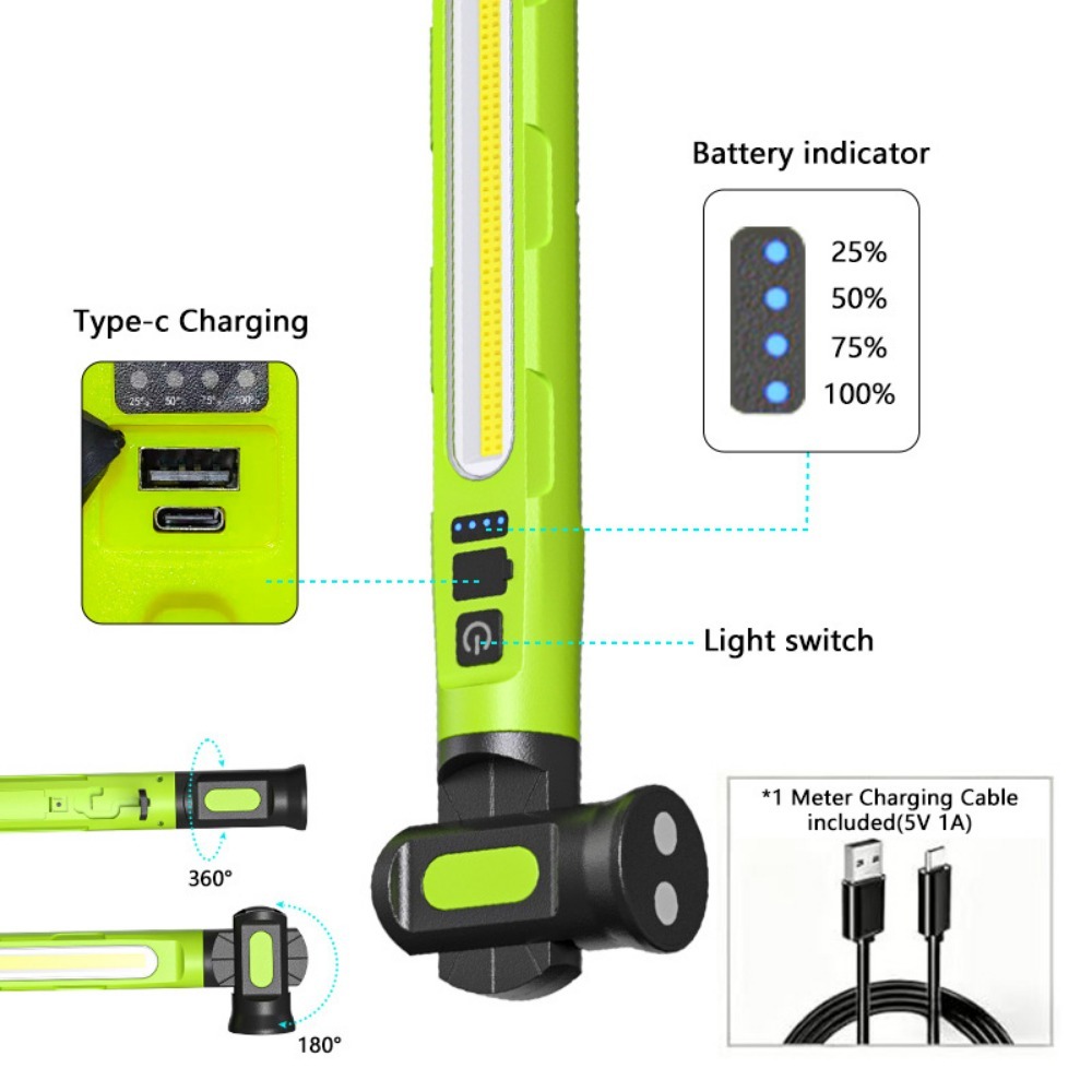 Lampada da lavoro a LED COB ri - Car Accessories Hanging recensione e prezzo